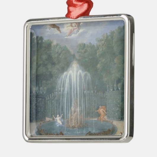 バーセイルズの果樹園。 星または水の眺め メタルオーナメント (左)