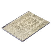 バーセイルズの王の菜園の計画 ノートブック (左側)