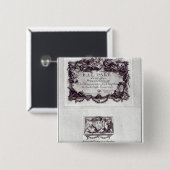 バーセイルズの球のための入口のチケット 缶バッジ (正面&裏面)