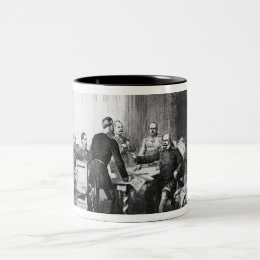 バーセイルズの県の戦争議会 ツートーンマグカップ (中央)