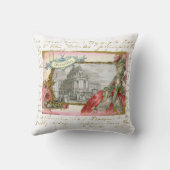 バーセイルズの装飾用クッションのMarieアントワネット クッション (裏面)