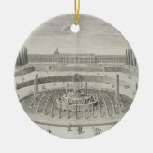 バーセイルズのLatone、「Lesからの1714年の噴水、 セラミックオーナメント (正面)