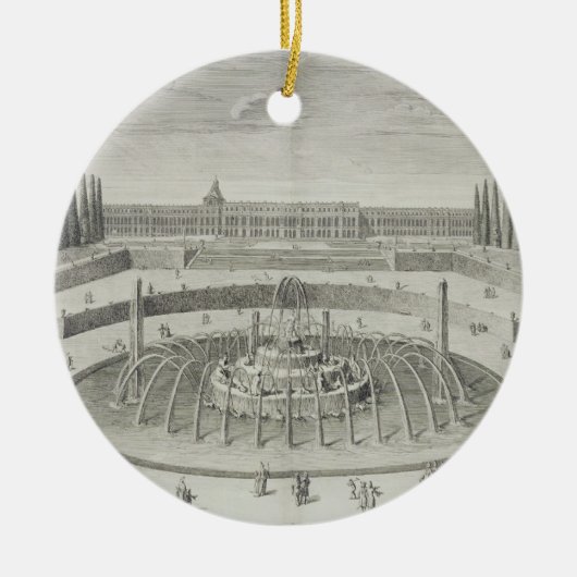 バーセイルズのLatone、「Lesからの1714年の噴水、 セラミックオーナメント (正面)