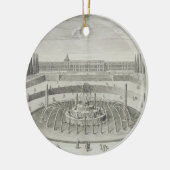 バーセイルズのLatone、「Lesからの1714年の噴水、 セラミックオーナメント (左)