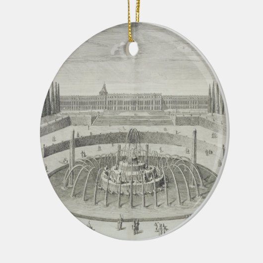 バーセイルズのLatone、「Lesからの1714年の噴水、 セラミックオーナメント (左)