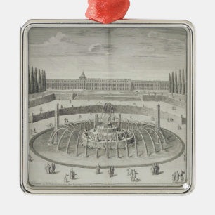 バーセイルズのLatone、「Lesからの1714年の噴水、 メタルオーナメント