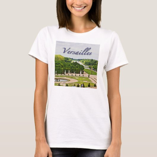バーセイルズ宮殿の庭 Tシャツ (正面)