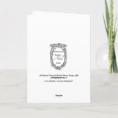 バーセイルズRoses de la Marieアントワネット カード (裏面)