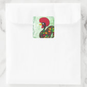 バーセロスの典型的なオンドリ スクエアシール (バッグ)