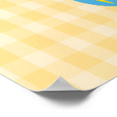 バーセロスの有名な鶏Nr 06 ポスター (角)