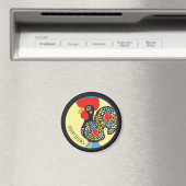 バーセロスの有名な鶏Nr 06 マグネット (インサイチュ (食洗機))