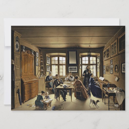 バーゼルでのファミリーコンサート(Sebastian Gutzwiller著) カード (正面)