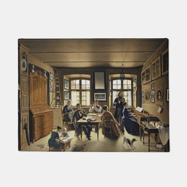 バーゼルでのファミリーコンサート（Sebastian Gutzwiller著） ドアマット (正面)