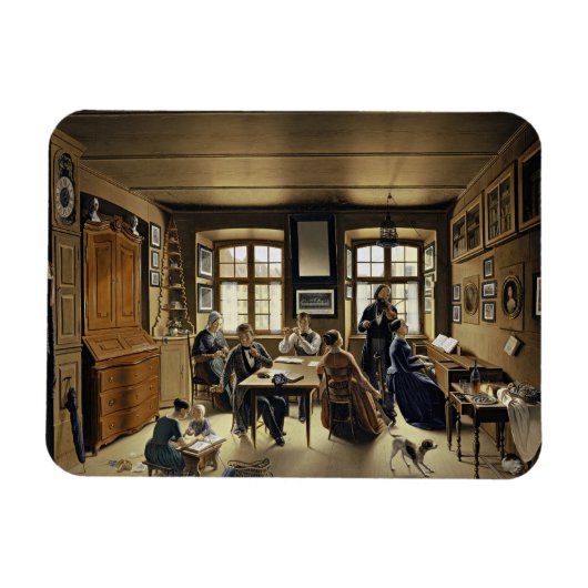 バーゼルでのファミリーコンサート(Sebastian Gutzwiller著) マグネット (横)