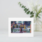 バーゼルとラインの眺め、エルンスト・ルートヴィヒ・カーチナー シーズンポストカード (スタンド正面)