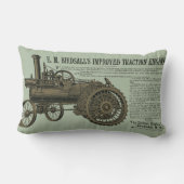 バーゼルの蒸気トラクションエンジン1889ファームトラクター ランバークッション (裏面)