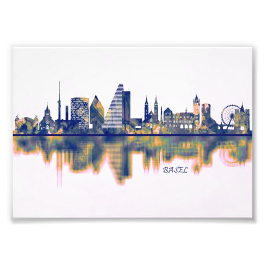 バーゼルスカイライン フォトプリント            (正面)