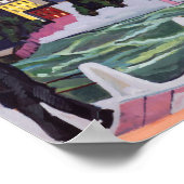 バーゼル川とライン川の眺め | Kirchner | ポスター (角)