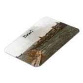 バーゼル，スイスヨーロッパシティパノラマビュー マグネット (左側)