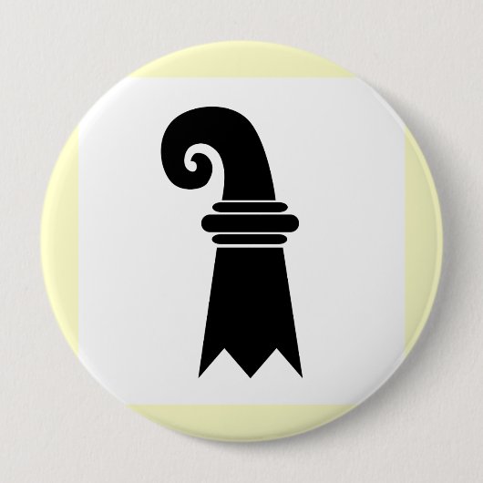 バーゼル、スイス連邦共和国 缶バッジ (正面)