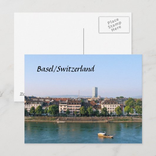 バーゼル/スイス – はがき (正面/裏面)