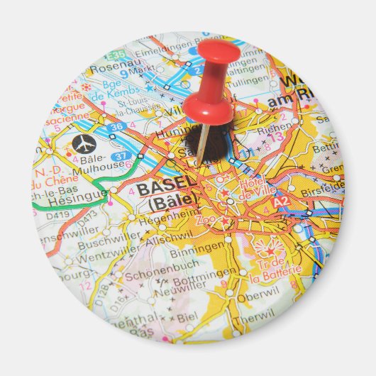 バーゼル（スイス） マグネット (正面)