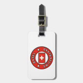 バーゼル・スイス ラゲッジタグ (正面縦)