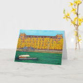 バーゼルKASERNEグリーティングカード カード (黄色い花)