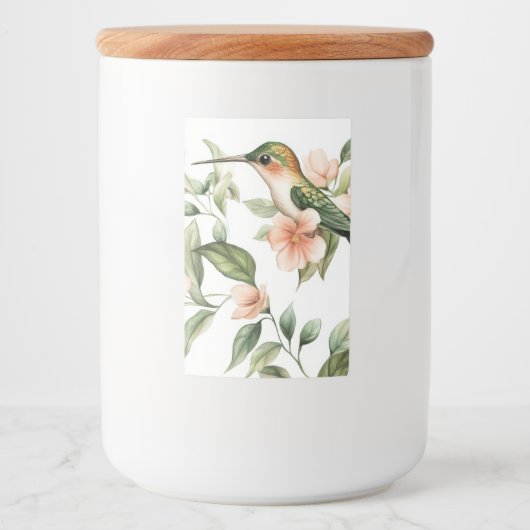 バーソンセラミック貯蔵瓶 フードラベル (正面)