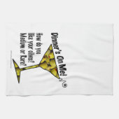 バータオルズディナー！オリーブ？中かレアか キッチンタオル (横)