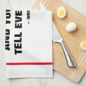 バータオル-ウィスキー キッチンタオル (四つ折り)