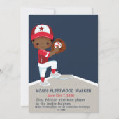 バーターアップ誕生日招待状カード (裏面)