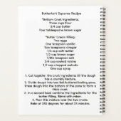 バータートスクウェアカレンダー プランナー手帳 (裏面)