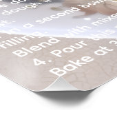 バータートスクウェアレシピ ポスター (コーナー)