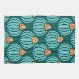 バーダントウィムシーバッド – ブルー キッチンタオル