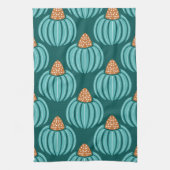 バーダントウィムシーバッド – ブルー キッチンタオル (縦)