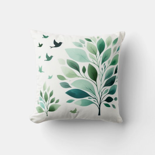 バーダントウイスパーズ《鳥》アメリカゴガラ クッション (正面)