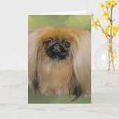 バーダント美しい カード (黄色い花)