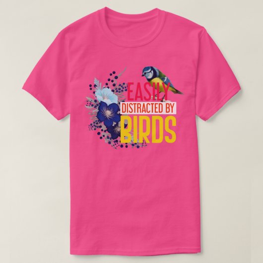 バーダーギフトバードウォッチング Tシャツ (デザイン正面)