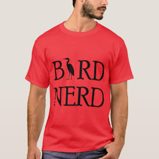 バーダー用の鳥おたくまたはブルーヒーローとバードウォッチャー Tシャツ