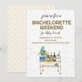 バーチェア ブライズメイド ウィークエンド グランミレニアル 招待状 (正面/裏面)