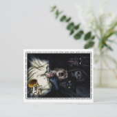 バーチェスター大聖堂の屋台 ポストカード (スタンド正面)