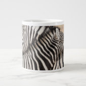 バーチェルのシマウマの首飾り ジャンボコーヒーマグカップ (正面)