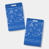 バーチカルメディカルバッジ仲間！ バッジ (正面＆裏面)