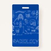 バーチカルメディカルバッジ仲間！ バッジ (正面)