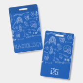 バーチカルメディカルバッジ仲間！ バッジ (正面＆裏面)