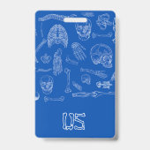 バーチカルメディカルバッジ仲間！ バッジ (裏面)