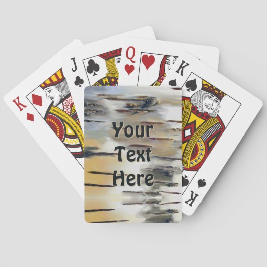 バーチバーク トランプ (裏面)