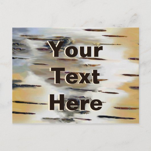 バーチバーク ポストカード (正面)