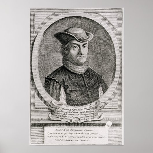 バーチポートレート又はベネディクト・スピノザ ポスター (正面)